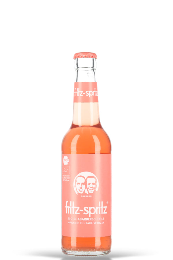 fritz-kola fritz-spritz bio-rhabarberschorle 0.33l