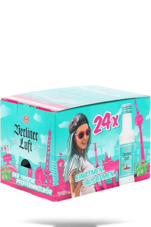 Berliner Luft Pfefferminzlikör 18% vol. 0.02l