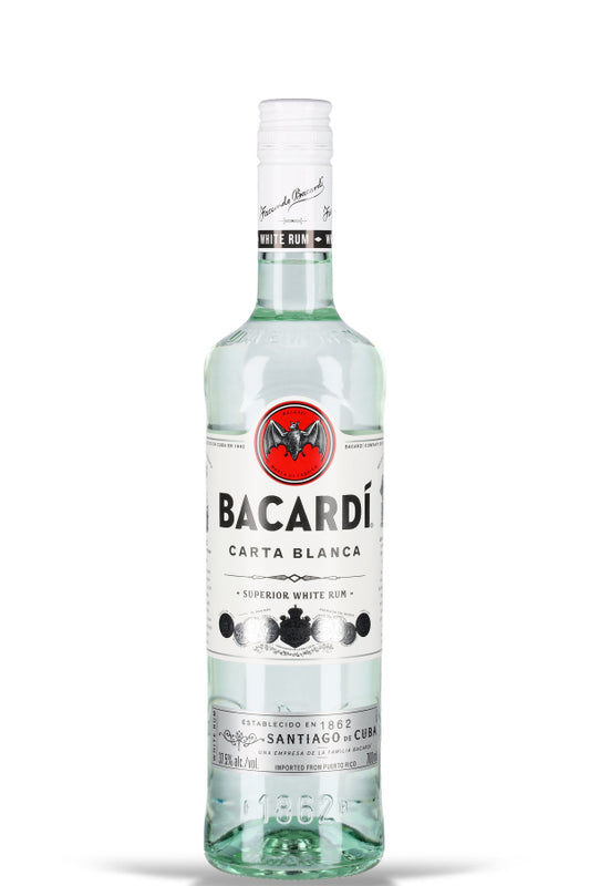 Bacardi Carta Blanca Superior White Rum 37.5% vol. 0.7l
