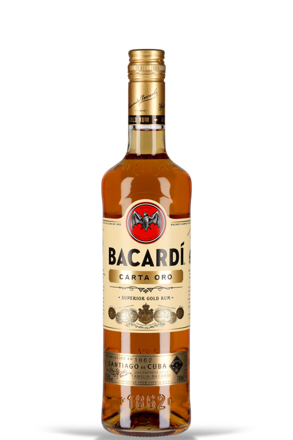 Bacardi Carta Oro Rum 37.5% vol. 0.7l