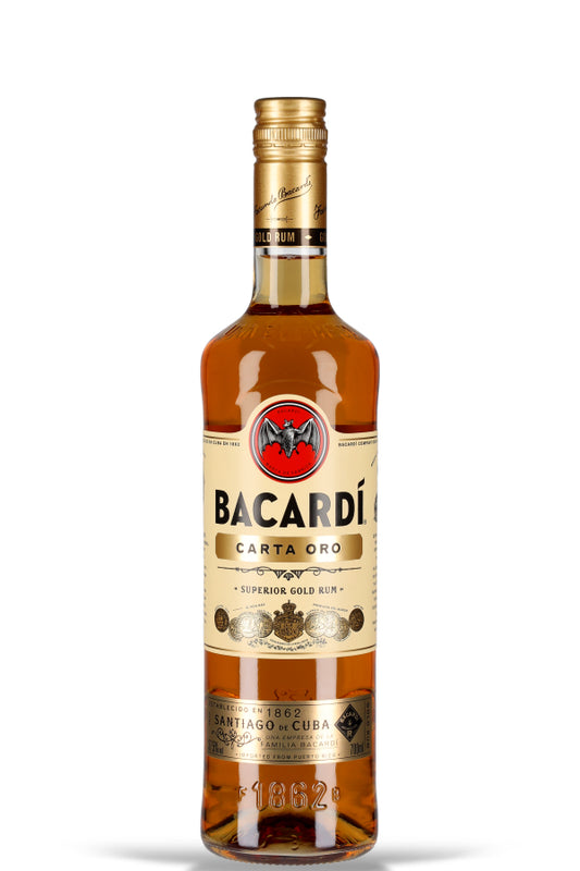 Bacardi Carta Oro Rum 37.5% vol. 0.7l