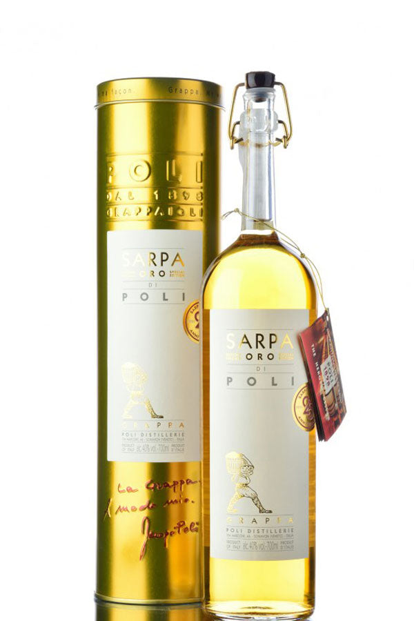 Poli Grappa Sarpa Oro di Barrique 40% vol. 0.7l