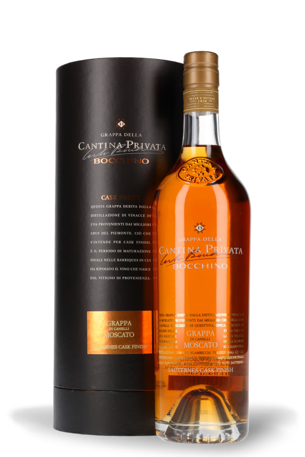 Bocchino Grappa di Moscato "Sauternes Cask Finish" 42% vol. 0.7l