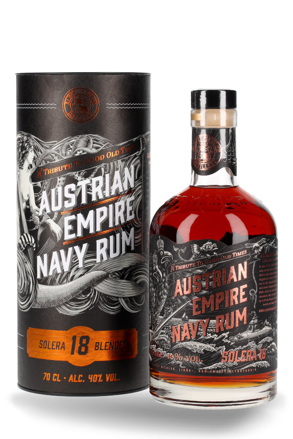 Austrian Empire Navy Rum Solera 18 Jahre 40% vol. 0.7l