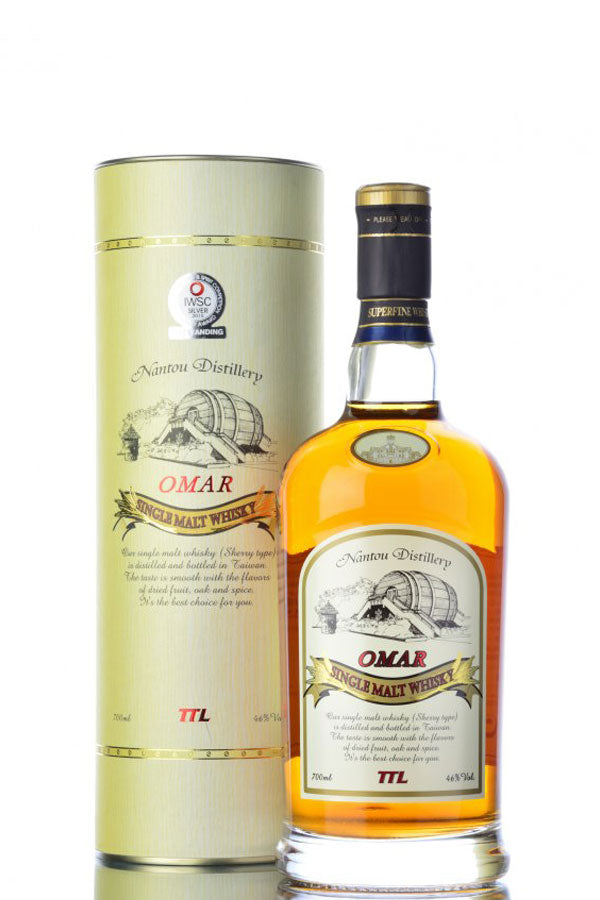 Omar Single Malt Whisky Sherry 46% vol. 0.7l
