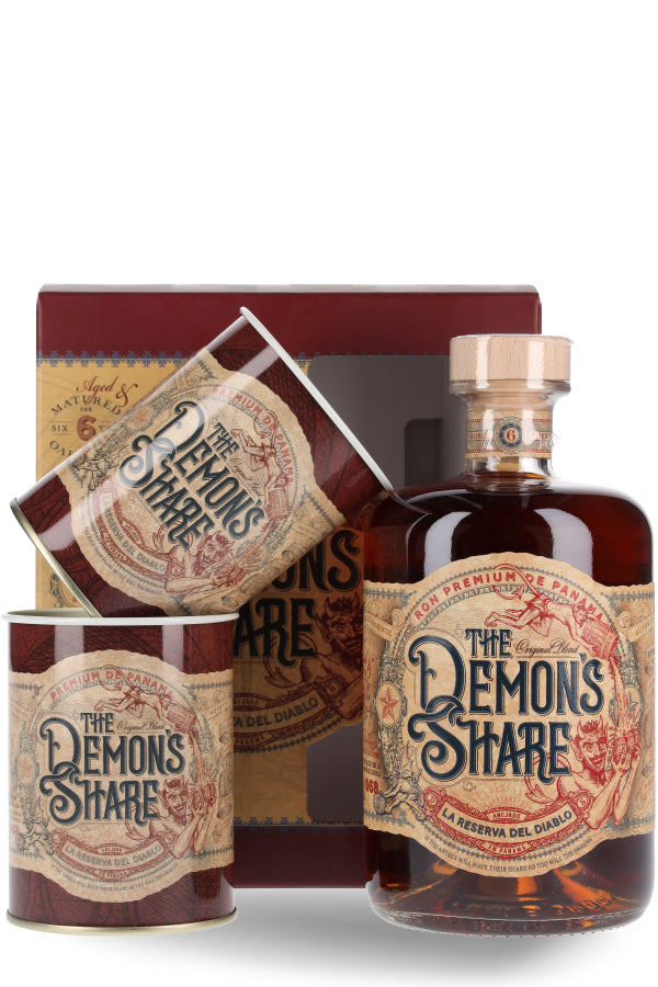 The Demon's Share 6y + 2 Dosen Standard 40% vol. 0.7l