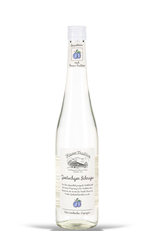Hauser Tradition Zwetschgen-Schnaps 35% vol. 0.7l