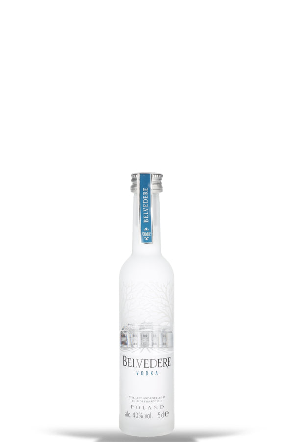 vol. 0.05l Vodka 40% – SpiritLovers Miniatur Pure Belvedere