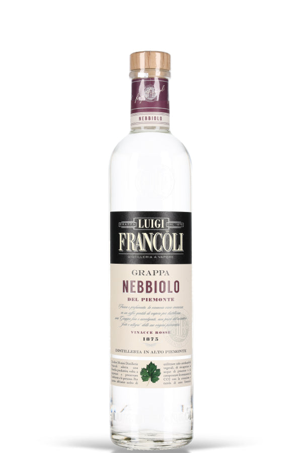 Luigi Francoli Grappa Nebbiolo Del Piemonte 41.5% vol. 0.7l