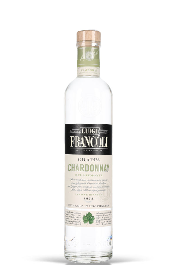 Luigi Francoli Grappa Chardonnay Del Piemonte 41.5% vol. 0.7l