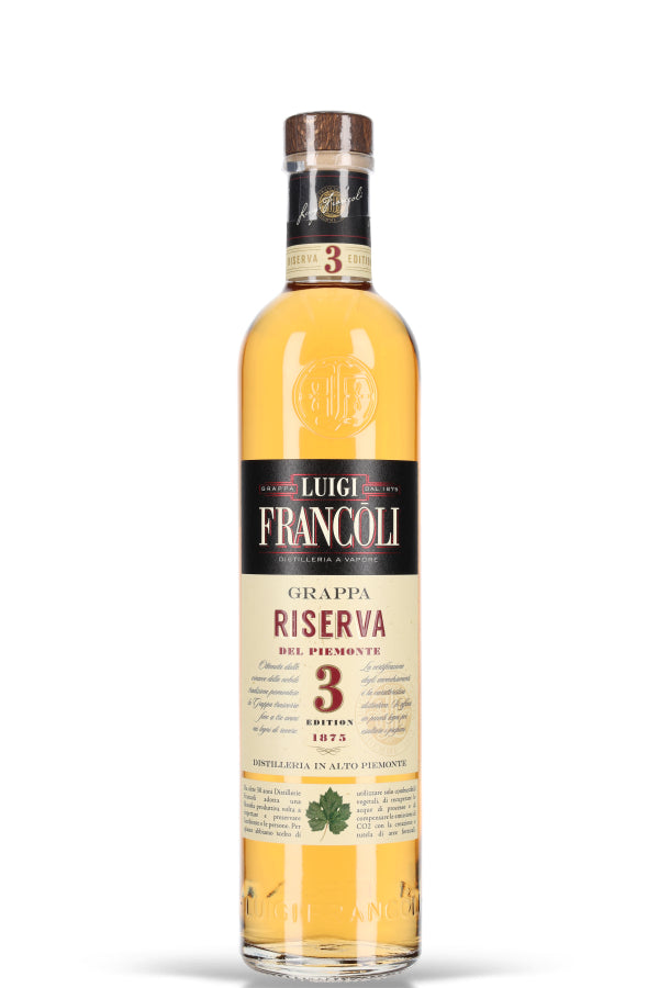 Luigi Francoli Grappa Del Piemonte Riserva 3Y 41.5% vol. 0.7l