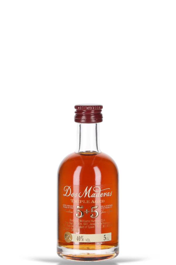 Dos Maderas 5+5 PX Triple Aged Rum 40% vol. 0.05l