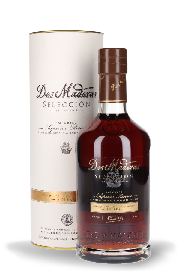 Dos Maderas Seleccion Triple Aged Rum 42% vol. 0.7l