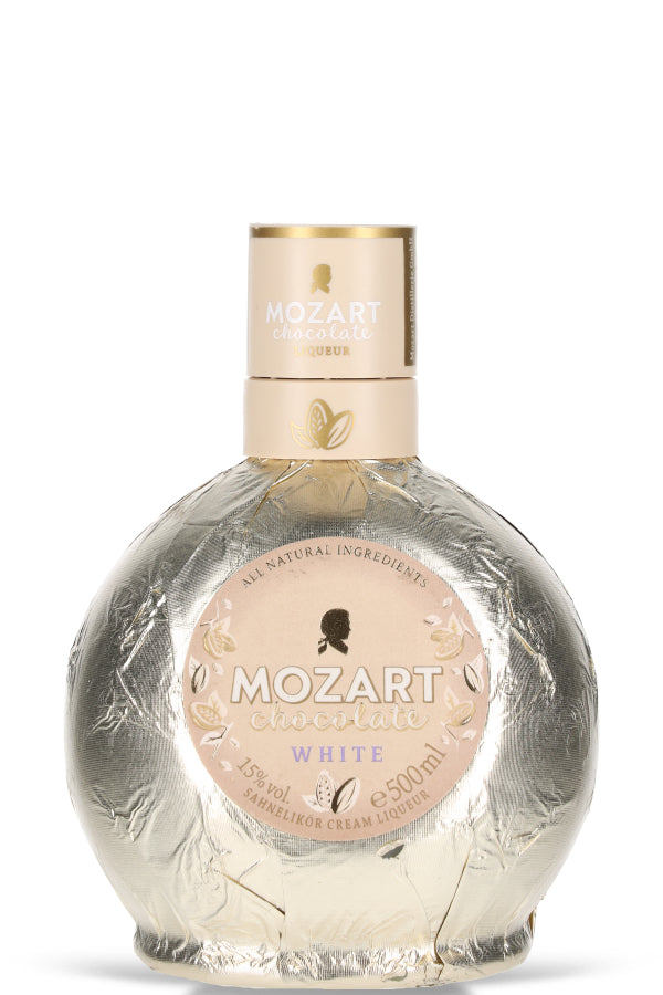 Mozart White Chocolate Vanille Cream 15% vol. 0.5l – SpiritLovers