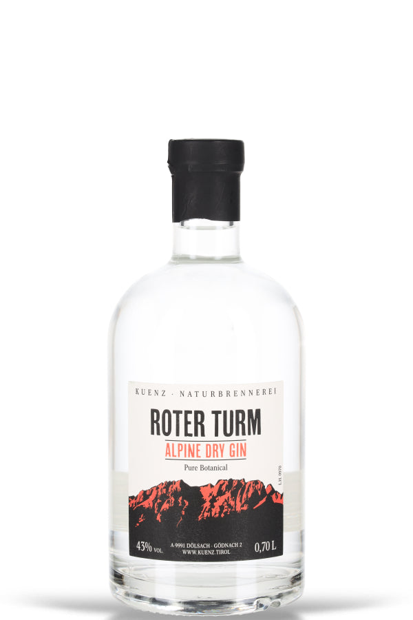 Kuenz Naturbrennerei Roter Turm Alpine Dry Gin 43% vol. 0.7l