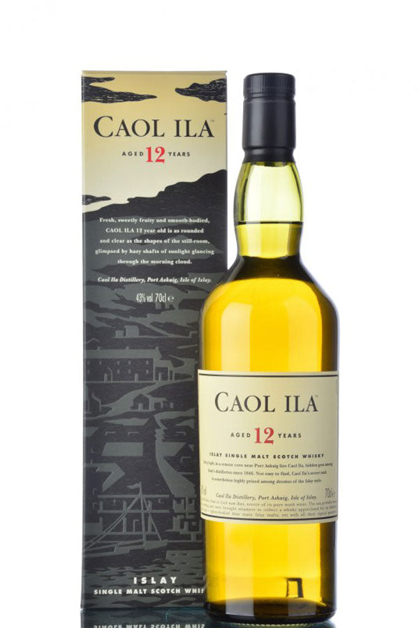 Caol Ila 12 YO Scotch Whisky 0,7L (43% Vol.) - Caol Ila - Whisky