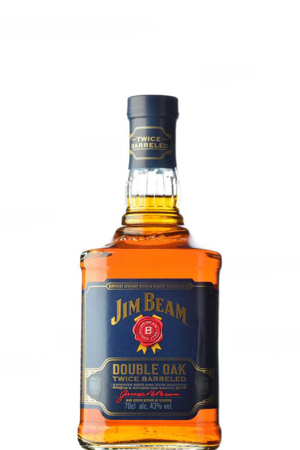 Jim Beam Double Oak Whiskey SpiritLovers 43% Twice – vol. Barreled 0.7l