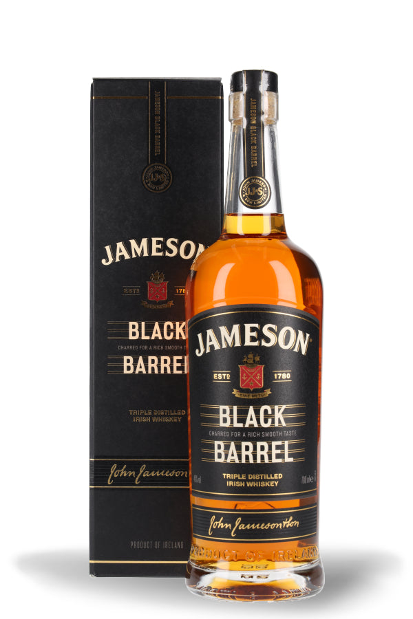 – Whiskey Irish SpiritLovers Jameson vol. Distilled Barrel Black 40% Triple 0.7l