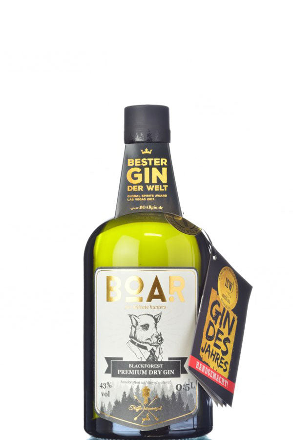 Boar Blackforest Dry Gin with Truffle 43% vol. 0.5l – SpiritLovers