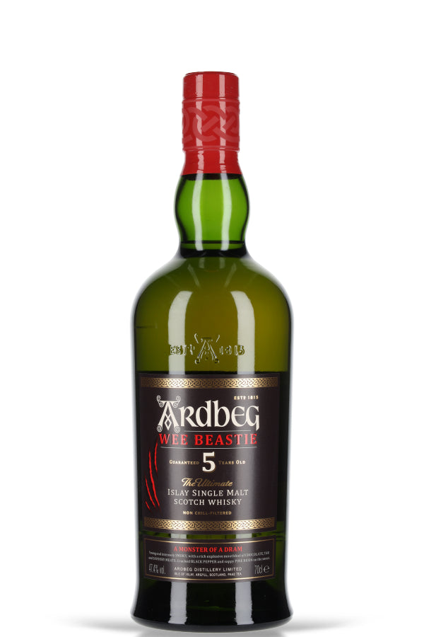 Ardbeg Wee Beastie 5 Jahre Whisky 47.4% vol. 0.7l