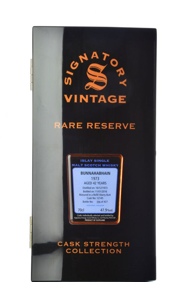 Bunnahabhain Signatory Vintage Rare 1973 42 Jahre 47.9% vol. 0.7l