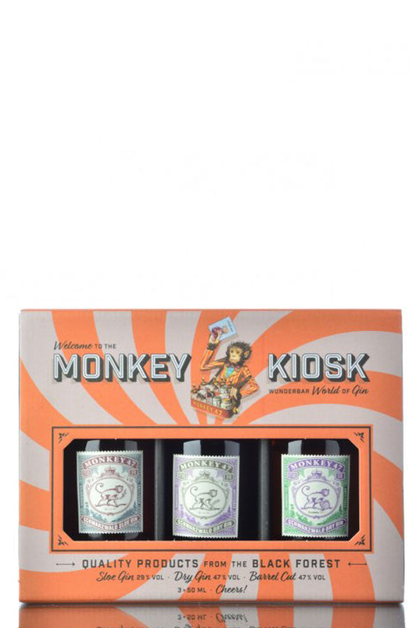 Monkey 47 Gin Kiosk Miniature Gift Pack, Secret Bottle Shop