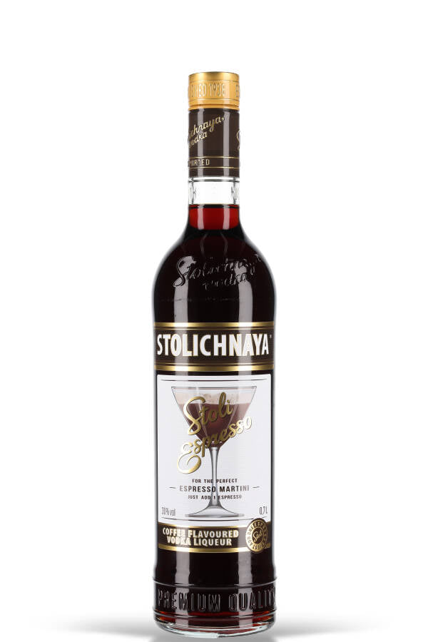Stolichnaya Espresso Coffee Flavoured Vodka Liqueur 30% vol. 0.7l