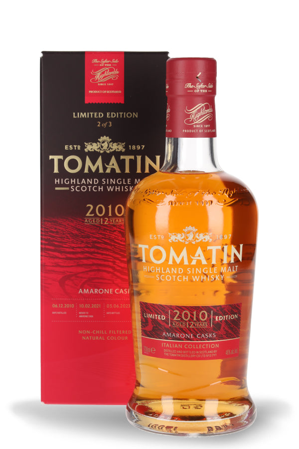 Tomatin The Italian Collection Amarone Cask 46% vol. 0.7l