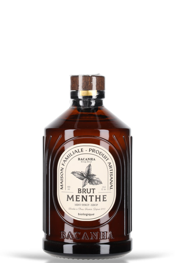 Bacanha Minzsirup Brut Menthe 0.4l