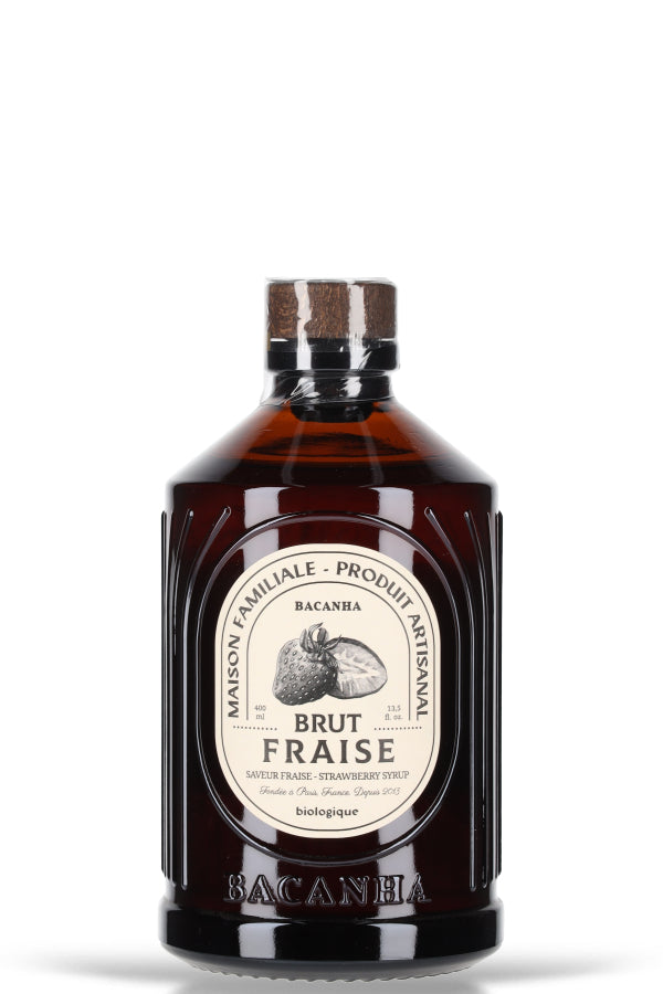 Bacanha Erdbeersirup Brut Fraise 0.4l