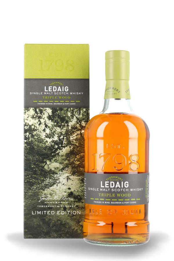 Ledaig Triple Wood 53.8% vol. 0.7l