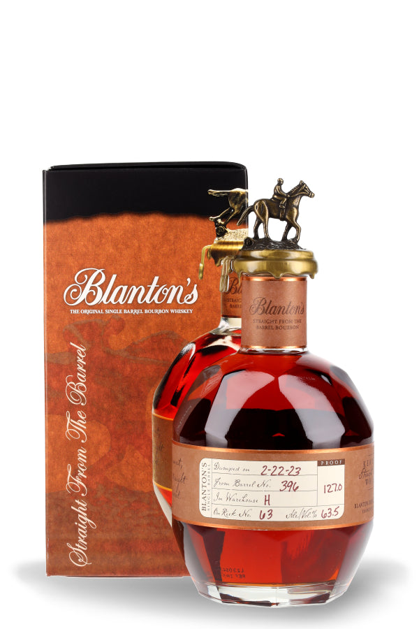 Blanton's Straight From Barrel Whiskey 63.2% vol. 0.7l