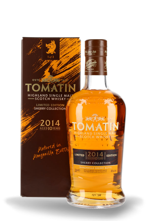 Tomatin The Manzanilla Edition 46% vol. 0.7l