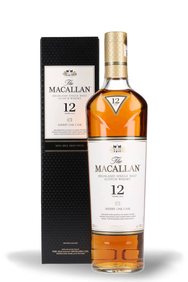 Macallan 12 Jahre Sherry Oak im Geschenkkarton 40% vol. 0.7l