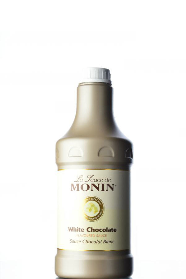 Monin Gourmet Sauce Schokolade Weiss 1.89l