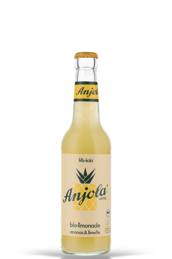 fritz-kola anjola bio-limonade ananas & limette  0.33l