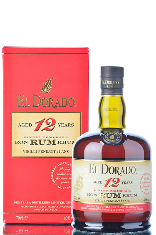 El Dorado 12 Jahre Finest Demerara Rum 40% vol. 0.7l