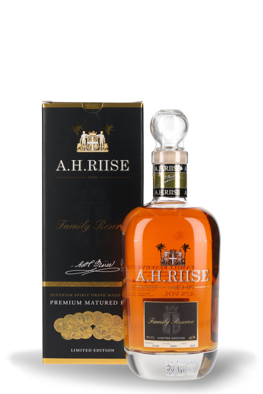 A.H. Riise Family Reserve Solera 1838 Limited Edition Rum 42% vol. 0.7l
