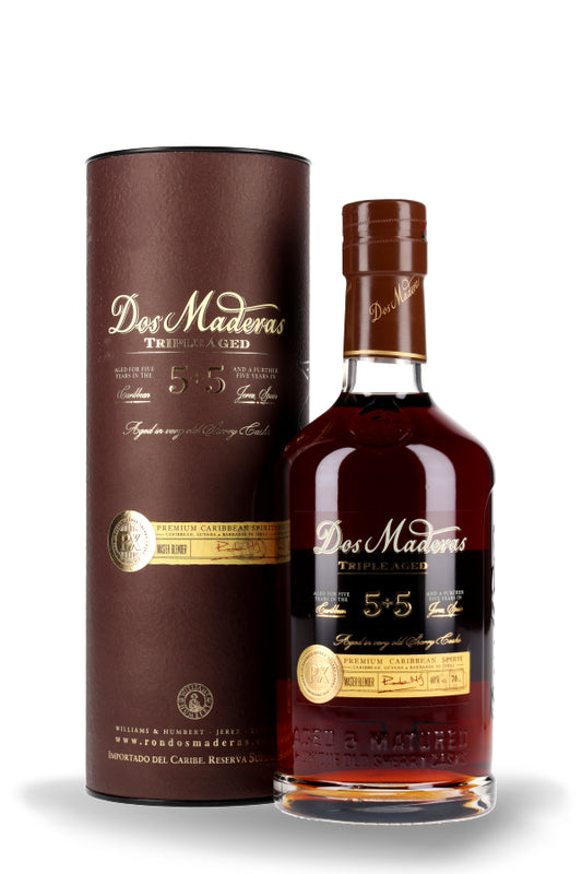 Dos Maderas 5+5 PX Triple Aged Rum 40% vol. 0.7l