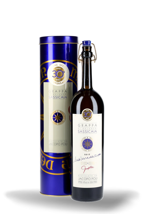 Poli Grappa Barili di Sassicaia 40% vol. 0.5l