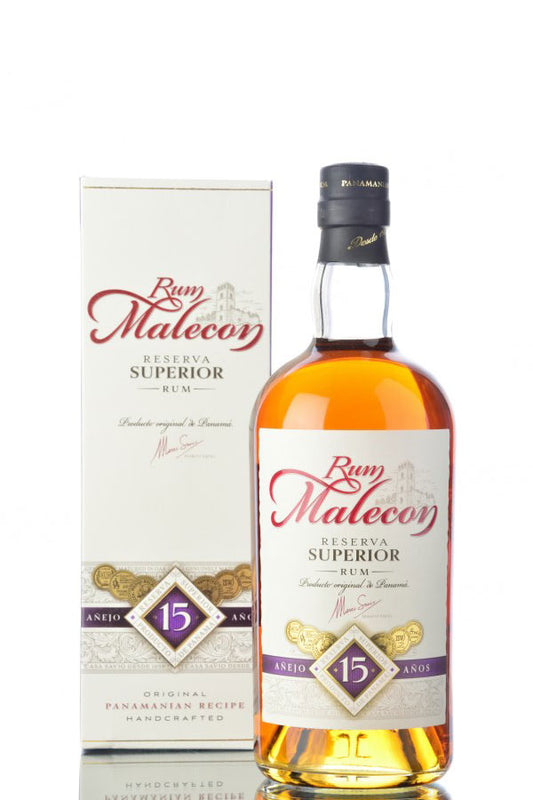 Malecon Reserva Superior Añejo 15 Años Rum 40% vol. 0.7l