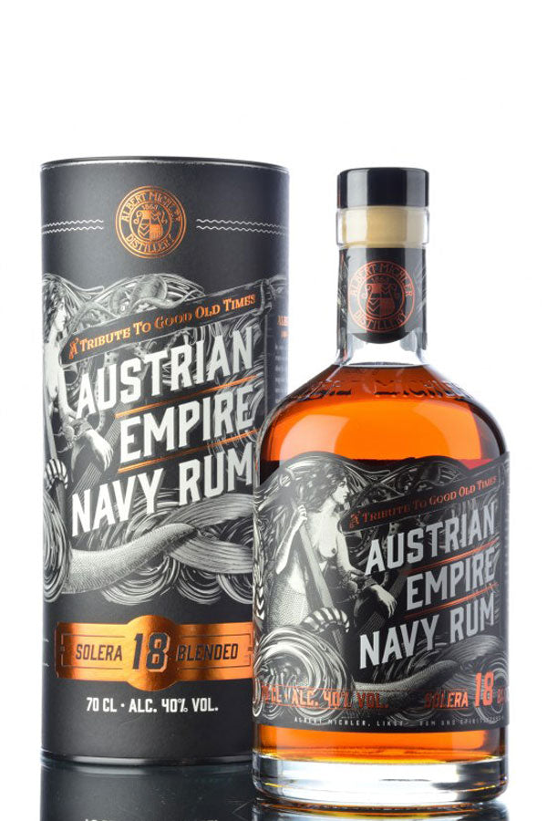 Austrian Empire Navy Rum Solera 18 Jahre 40% vol. 0.7l