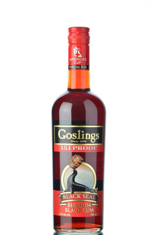 Goslings Black Seal 151 Proof Bermuda Black Rum 75.5% vol. 0.7l