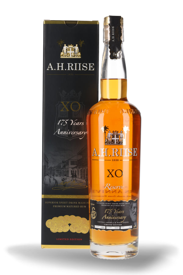 A.H. Riise X.O. Reserve 175 Jahre Anniversary Rum Limited Edition 42% vol. 0.7l