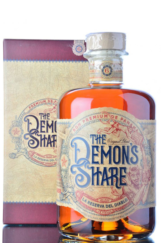 The Demon's Share 6 Jahre Rum im Geschenkkarton 40% vol. 3l