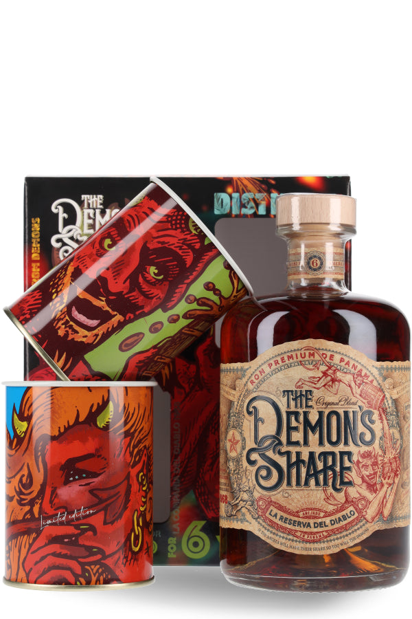 The Demon's Share 6Y + 2 Dosen Kreativ 40% vol. 0.7l