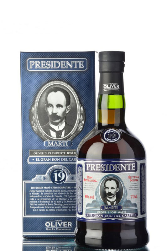 Presidente Marti 19 Jahre Rum 40% vol. 0.7l