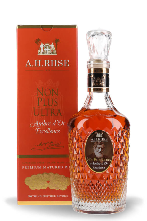 A.H. Riise Non Plus Ultra Ambre d'Or Excellence Rum 42% vol. 0.7l