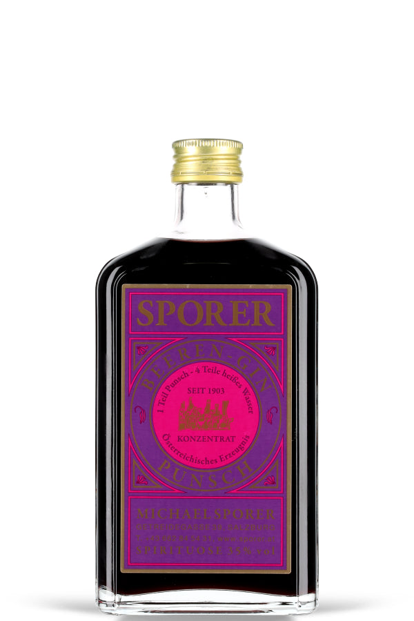Sporer Beerenpunsch 35% vol. 0.5l