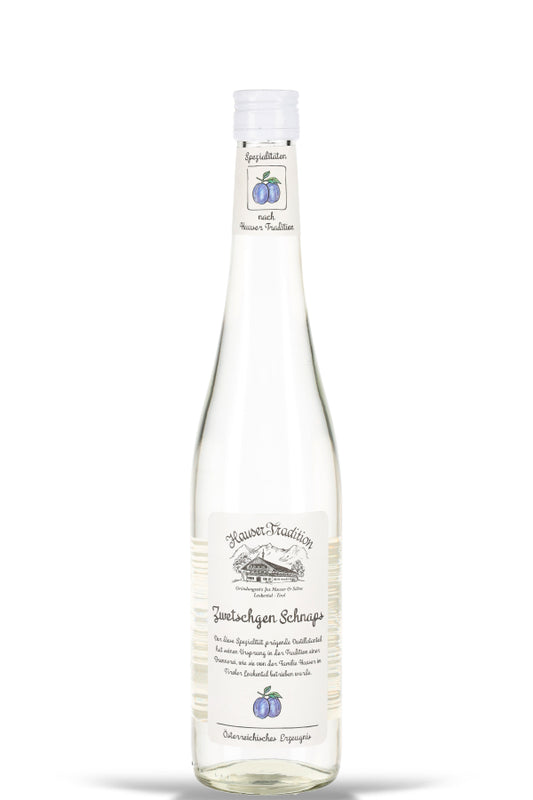 Hauser Tradition Zwetschgen-Schnaps 35% vol. 0.7l
